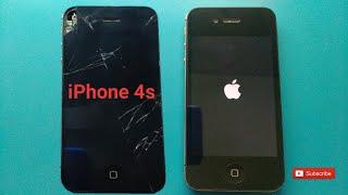 IPHONE 4S DISPLAY REPLACEMENT | REBUILD BROKEN IPHONE 4s