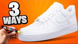 3 Easy Ways To Customize Air Force 1's On A BUDGET!