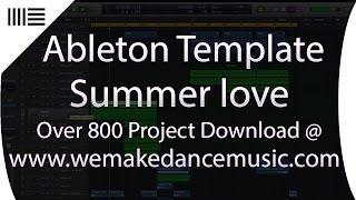 ABELTON LIVE PROGRESSIVE HOUSE | Summer Love By Blood&Sand www.wemakedancemusic.com