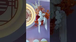 Trang Trí Gia Tiên Tone Nâu Be Sang Trọng | Rạp Cưới Mỹ Thanh Cái Bè