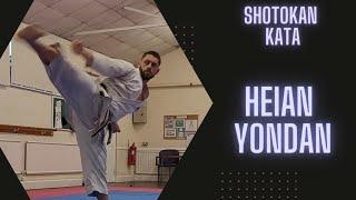 Shotokan Kata - Heian Yondan #karate #shotokan #kata