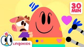 Learn EMPATHY  and More with BABY BOT Cartoons for Kids | Lingokids