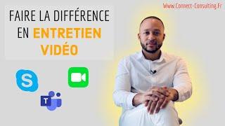 Comment préparer et réussir ENTRETIEN D'EMBAUCHE VIDÉO (entretien SKYPE, Teams...)
