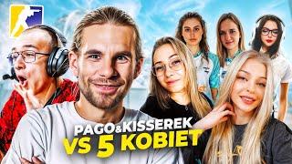 PAGO i PRO-PLAYER vs 5 DZIEWCZYN W CS2!