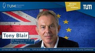 TUM Speakers Series: Tony Blair