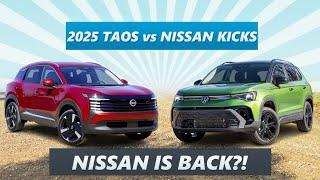 2025 Volkswagen Taos vs 2025 Nissan Kicks – VW is in TROUBLE!