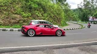 Lamborghini Huracán spotted in Shillong.