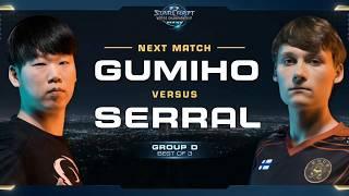 Serral vs GuMiho ZvT - Group D Decider - WCS Global Finals 2017 - StarCraft II