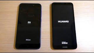 XIAOMI Redmi Go vs HUAWEI Y5 Lite Bootanimation