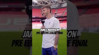 Europa League Final James Maddison Interview Spurs v Man Utd | Tottenham Hotspur v Manchester United