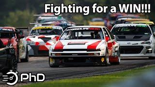 Fighting for a WIN in Gridlife Touring Cup!! PhD Eibach AE86 Lime Rock GLTC Race 1B