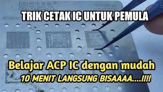 cara cetak ulang ic , untuk pemula , di jamin langsung bisa