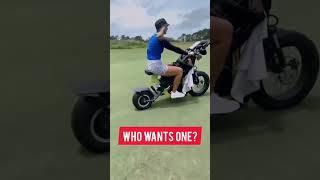 Wer will so einen?#golfwagon #golfgoals #scooter #motorbike #golfplatz #seemerollin