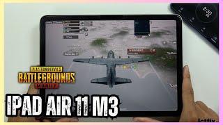 iPad Air M3 PUBG Mobile Gaming test | Apple M3