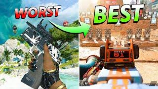 Ranking EVERY WEAPON from WORST to BEST in Apex Legends