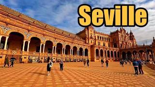 Scenic Seville Walking Tour with Relaxing Music: From Triana, University to Plaza de España