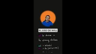 El uso del futuro y la importancia del verbo "will" en inglés.