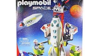 PlayMobil Mars Mission Rocket with Launch Site Unboxing Toy Review Speed Build