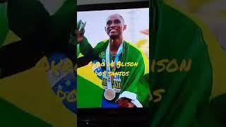 Medalha de Ouro De Alison Dos Santos No Mundial De Atletismo