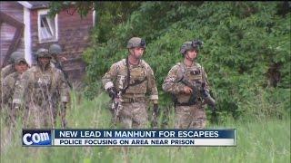 Manhunt continues for the two prison escapees