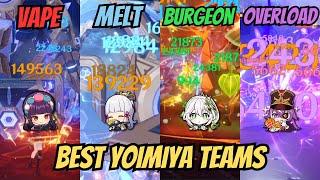 8 BEST / STRONGEST C0 YOIMIYA TEAMS | Spiral Abyss Showcase / Guide [ Genshin Impact ]