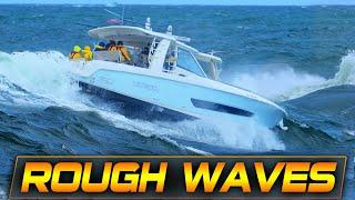 LUXURY MEETS DANGER !! MILLION-DOLLAR BOATS IN BAD WEATHER | HAULOVER INLET | BOAT ZONE