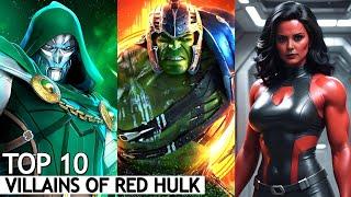 Top 10 Villains of Red Hulk | BNN Review