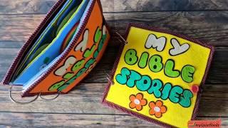 My Bible Story felt book by My Quiet Books