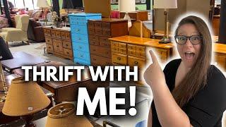 I’m Out of Furniture to Flip… So I Went Thrifting & You Won’t Believe What I Found!