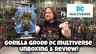 Gorilla Grodd McFarlane DC Multiverse Unboxing & Review!