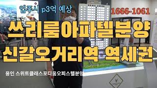 경기도오피스텔분양 용인시 기흥구 신갈동 일군 스위트클래스포디움아파텔 1666-1061