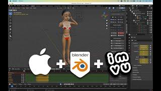 IMVU Toolkit, Blender 4.x & MacBook - Making A Pose