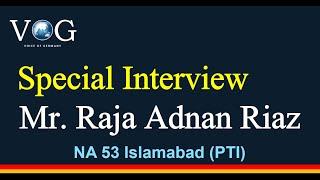 Interview Mr Raja Adnan Riaz | Voice of Germany News | VOG News | URDU NEWS Pakistan | 11.06.2020