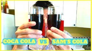 Coca Cola vs Sam's Cola Comparison