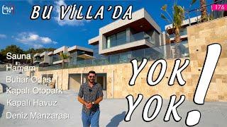 Bu Villa da  YOK YOK ! Satılık Müstakil Havuzlu Bahçeli Villa Kuşadası