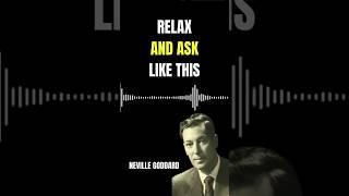 Start ASKING The Universe Like This, It Is Done - Neville Goddard #shorts #world #manifestation