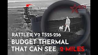 Now $995: AGM Rattler V2 TS25 256 50 yards to 2 miles: Budget Thermal at 3520 yards