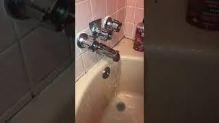 Faulty diverter: Water coming from shower head and tub spout