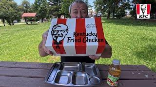 KFC Cheesy Zinger Burger Box