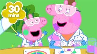 Extremely Messy PAINT Fight  Peppa COVERS Mummy Pig  Peppa Pig Tales Full Episodes | 30 Mins