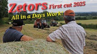 Zetors First cut 2025 All in a days work!!