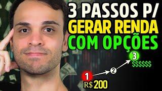 COMO OPERAR OPÇŌES COM POUCO (estratégia barata p/ crescer a conta rápido)