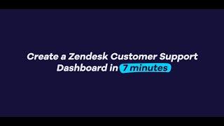 Geckoboard Speed Run: Building a Support Dashboard in Under 7 Minutes With Zendesk Support