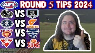 AFL- Round 6 Tips 2024