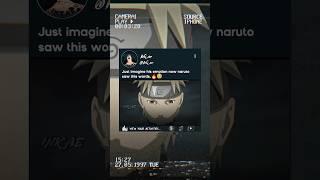 Naruto sad edit   #shorts #anime #naruto #viral