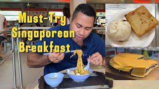 Tiong Bahru Market Hawker Center - BREAKFAST | Singapore Hawker Food