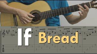 If / Bread (Guitar) [Notation + TAB]