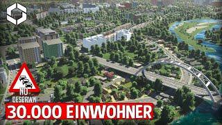 Neues Wohngebiet unter der neuen großen Brücke in Cities Skylines 2! | No Despawn 23