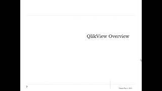 Qlikview Training for Beginners