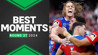 NRL 2024 | Best Moments | Round 27